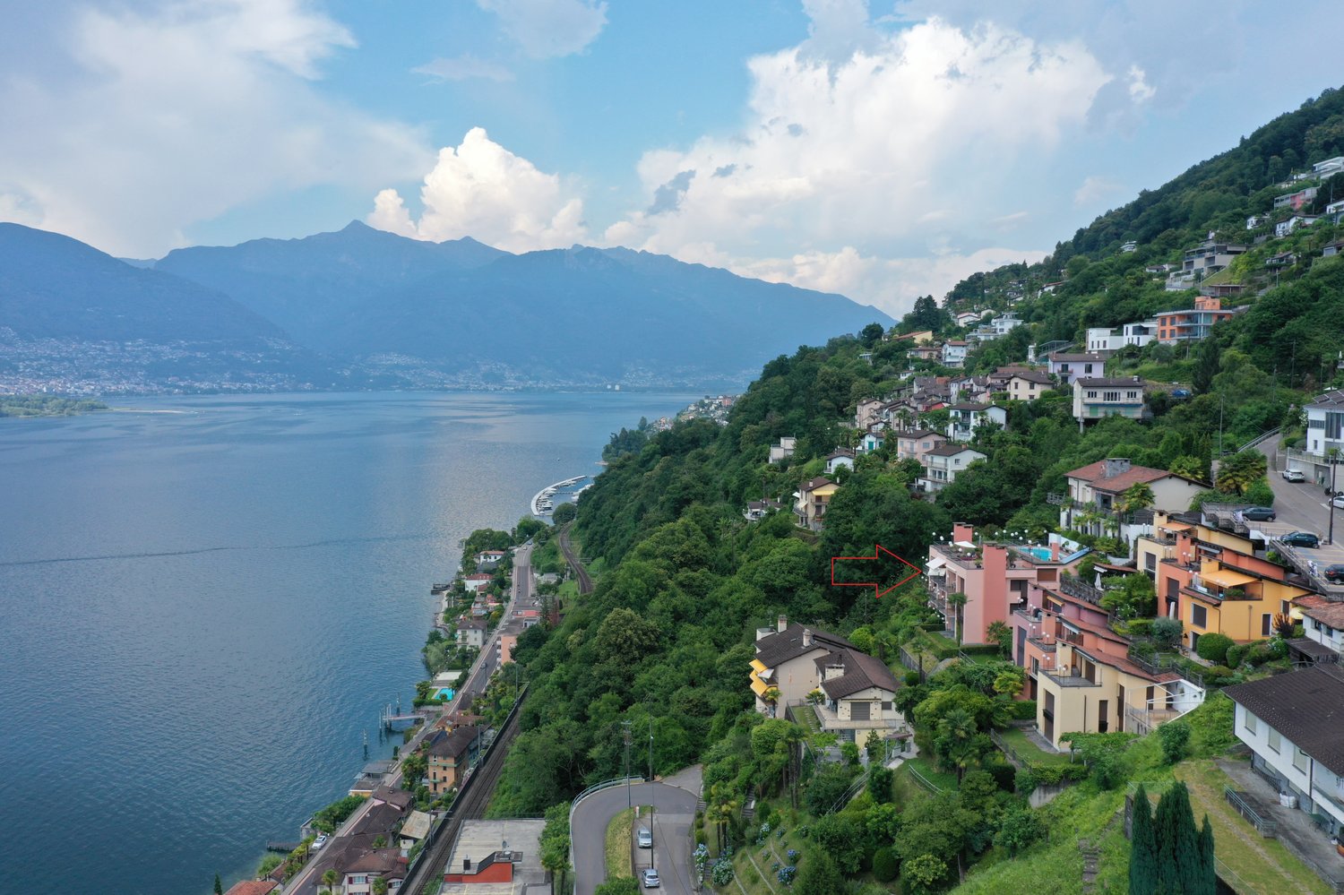 Immobilie in Gerra - 3-Zimmer-Eigentumswohnung mit herrlicher Sicht auf den Lago Maggiore - Bild 3