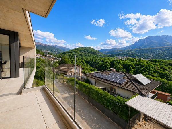 Elegante Casa Bifamiliare  – Moderna, Silenziosa e con Vista sulle Montagne 19