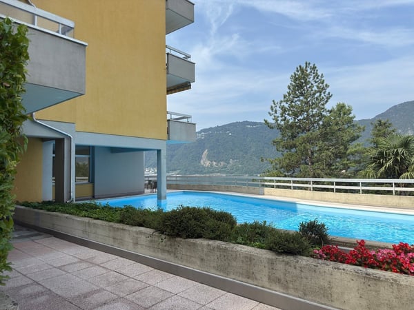Incantevole appartamento di 3.5 locali con vista lago a Bissone 7