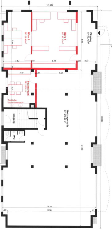 Vielseitige Gewerberäume am Spielhof 1 in Zug 23