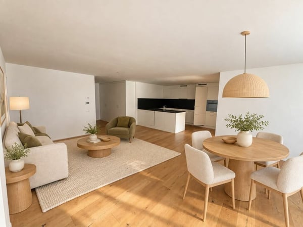 Viel Platz, eigener Garten und Ruhe - 2.5-Zimmer-Wohnung in Maienfeld 2