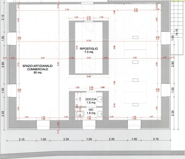 Ufficio in zona strategica 11