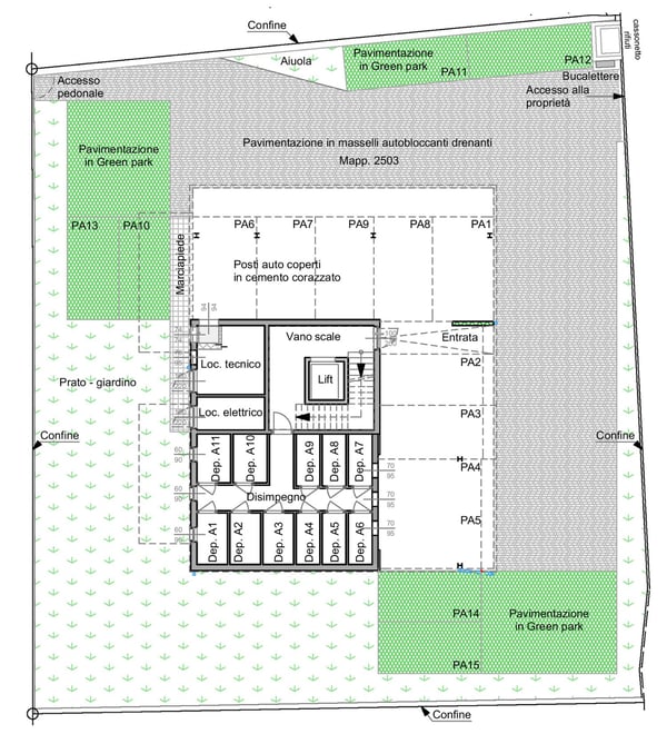 Nuovo appartamento all'ultimo piano in zona comoda e strategica 14