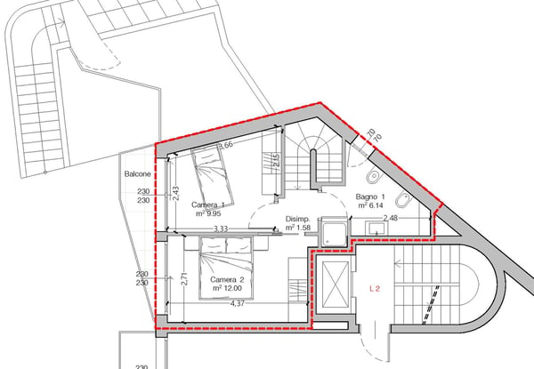 Elegante duplex in zona comoda e tranquilla 8