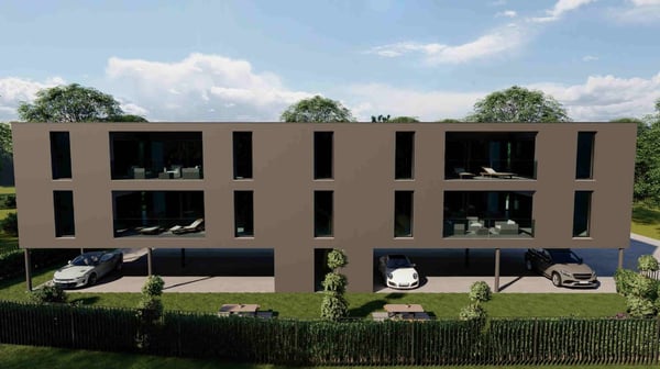 Nuovo appartamento con grande giardino in elegante residenza di sole 4 unità abitative 5