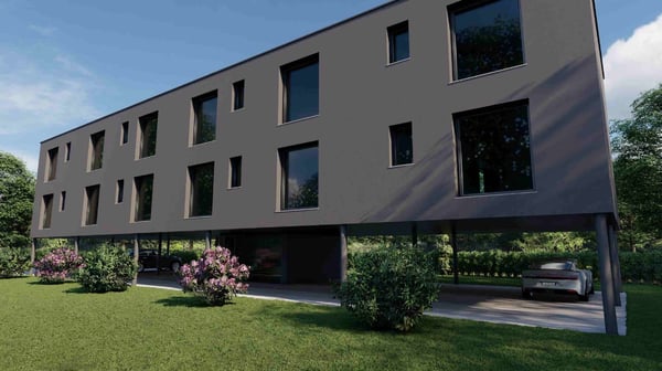Nuovo appartamento con grande giardino in elegante residenza di sole 4 unità abitative 6