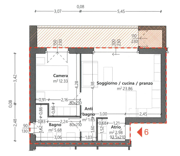 Nuovo appartamento in zona comoda e strategica 14