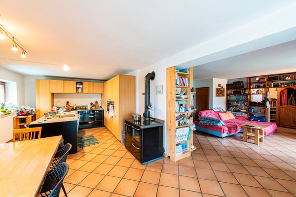 Casa ticinese con 20'000 m di terreno, piscina e rustico 13