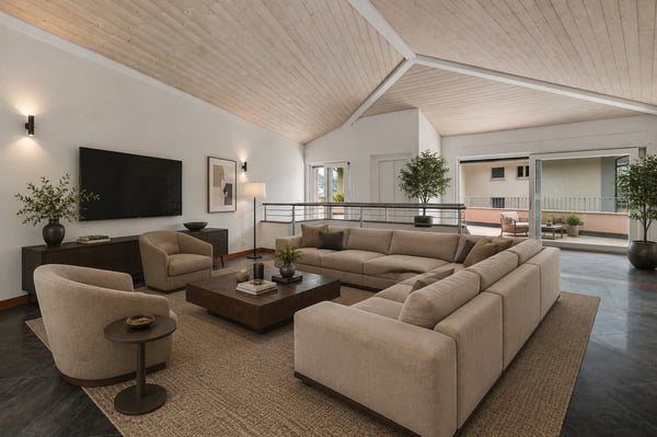 Residenza Diana: Elegante attico con giardino, piscina e vista lago 9