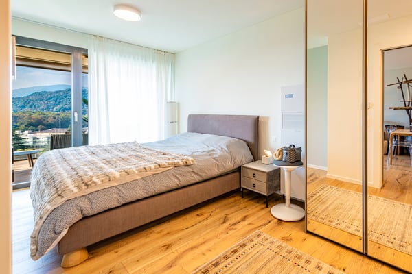Ampio 2.5 locali con giardino e locale wellness privati 6
