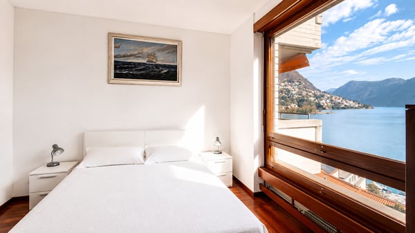 Pied-à-terre nel centro di Lugano con vista aperta sul lago 13