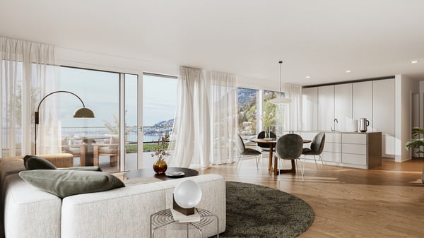 CASA RIVIERA IN VITZNAU ELEGANTE 1.5 ZIMMER GARTENWOHNUNGEN IM DORF 4