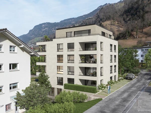 CASA RIVIERA IN VITZNAU ELEGANTE 1.5 ZIMMER ERDGESCHOSSWOHNUNGEN IM D 2