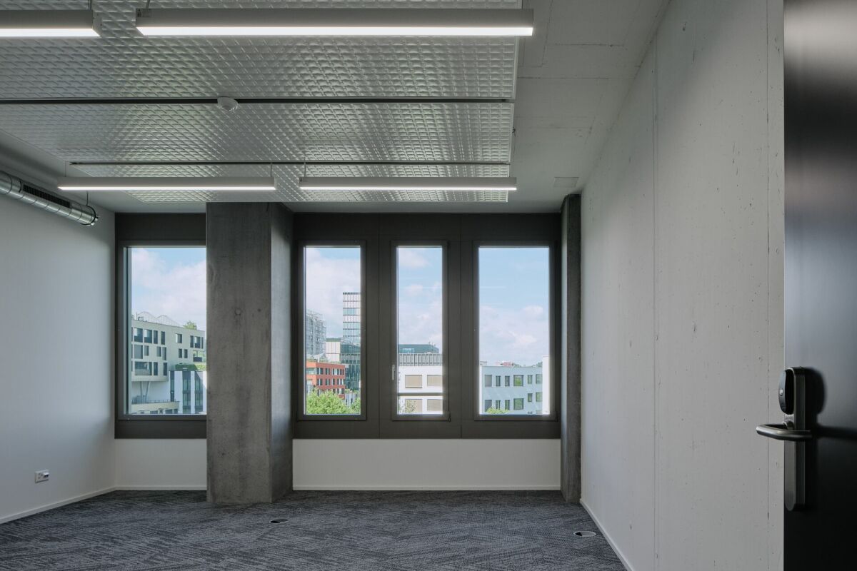 Gartenhochhaus Aglaya, Suurstoffi-Areal in Rotkreuz: Ein Arbeitsplatz, der inspiriert