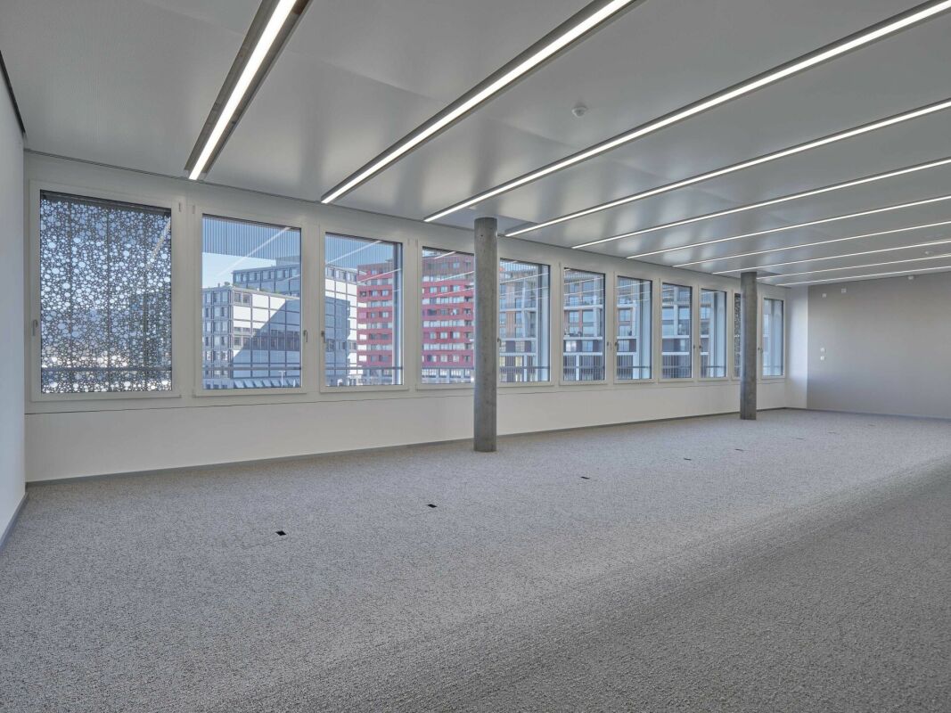 Modern ausgebautes Einzelbüro