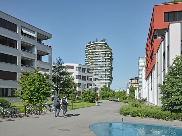 Gartenhochhaus Aglaya, Suurstoffi-Areal in Rotkreuz: Ein Arbeitsplatz, der inspiriert 2