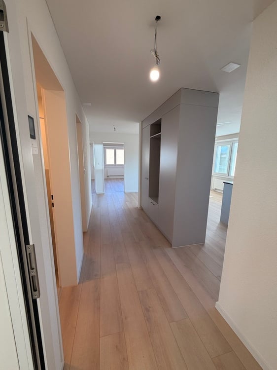 Helle 3.5-Zimmer-Wohnung mit Balkon und Kamin in Au SG 8