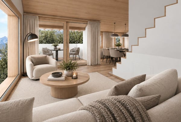Ferienwohnung mit Bergsicht nahe am See, Laax 2