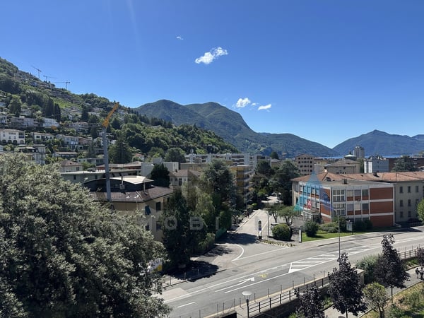 Viganello, Appartamento 4.5 locali con vista aperta, da ristrutturare