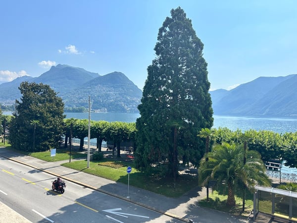 Affittasi appartamento di alto standing, lungolago Lugano al 3° Piano 1