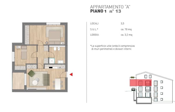 VACALLO – 4.5-ZIMMER-WOHNUNGEN ZUM VERKAUF AN EINKOMMEN 14