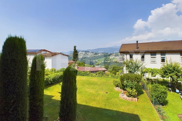 Vivere il panorama in casa luminosa e moderna a Lugano-Davesco 2