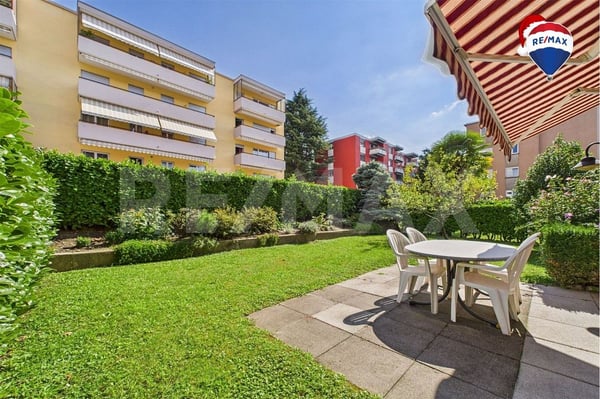 Pregassona Elegante 1 Zimmerwohnung mit privatem Garten 1