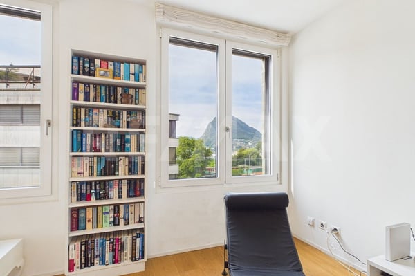 Eleganza contemporanea e vista lago a Lugano Cassarate 2