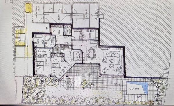 3775 - LUMINOSO AMPIO APPARTAMENTO CON GIARDINO E VISTA APERTA 5