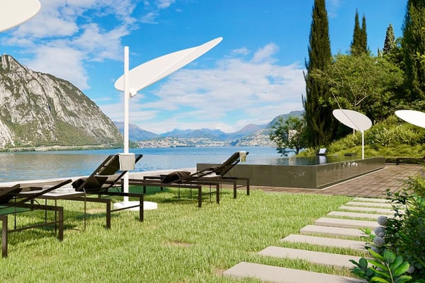 3726 - DIRECTLY ON THE LAKE - LUXURIOUS APARTMENTS WITH PRIVATE BEACH 12