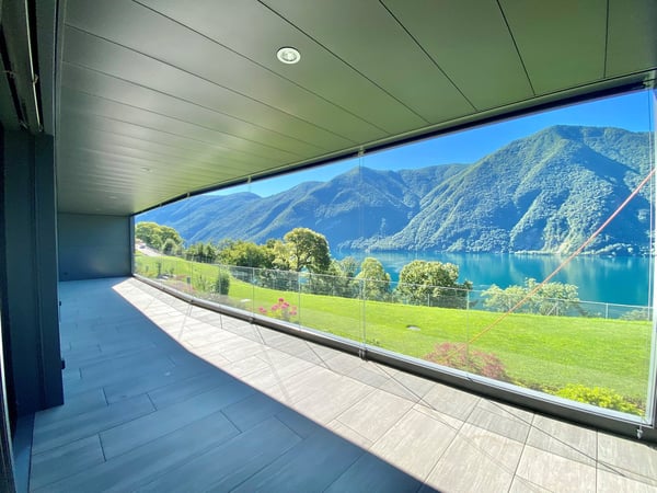 3716 -PRESTIGIOUS DUPLEX APARTMENT NEW RESIDENCE IN LUGANO CASTAGNOLA 4