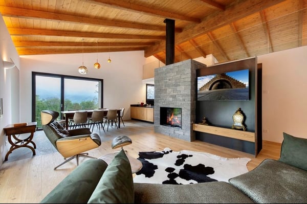 Ref. 2010 - Oasi der Ruhe inmitten der Natur -  Einfamillienhaus 1.5 Ziw 10