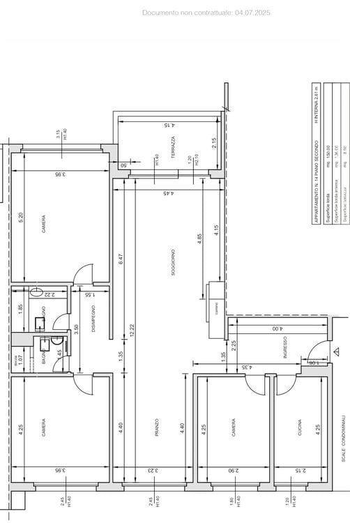 3777 - LUMINOSO APPARTAMENTO  DOPPIO AFFACCIO - ANCHE RESIDENZA SECONDARIA COLLINA D ORO 2