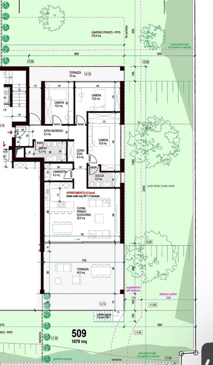 3763 ULTIMO - APPARTAMENTO CON GIARDINO 2.5 LOCALI IN ZONA TRANQUILLA 9