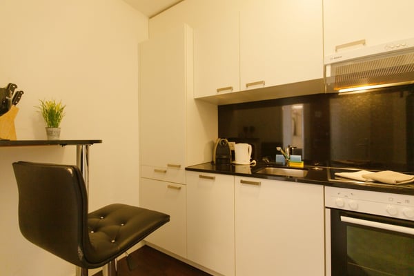 Möblierte 1.5-Zimmer-Wohnung mit Service - Basel St. Johann / Novartis-Campus 4