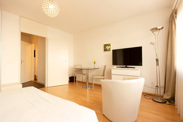 Möblierte 1.5-Zimmer-Wohnung mit Service - Basel St. Johann / Novartis-Campus 3