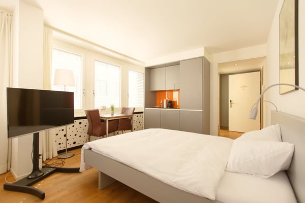 Möblierte 1-Zimmer-Wohnung mit Service - Basel Messe 1
