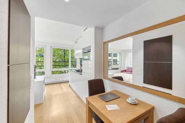 Möblierte 2-Zimmer-Wohnung mit Service - Stadtzentrum Basel 8