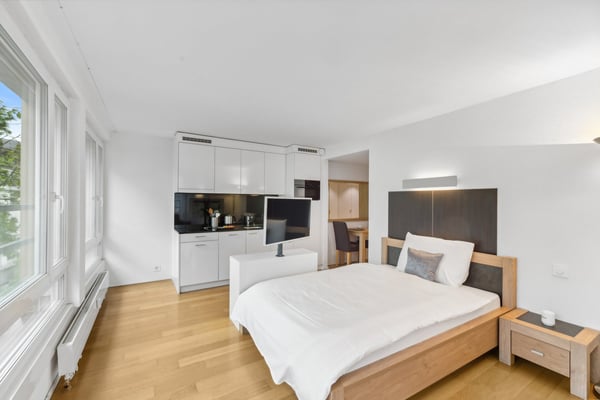 Möblierte 2-Zimmer-Wohnung mit Service - Stadtzentrum Basel 3