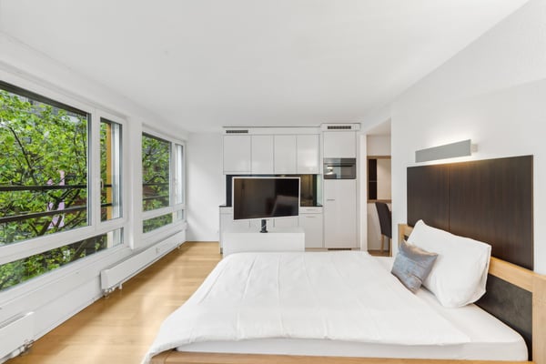 Möblierte 2-Zimmer-Wohnung mit Service - Stadtzentrum Basel 1