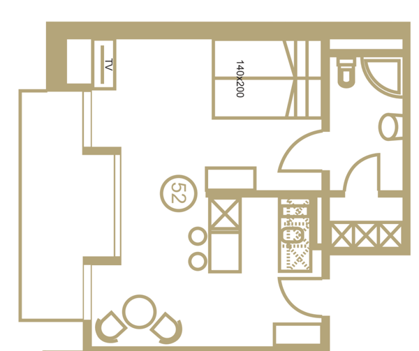 Möbliertes 2.5-Zimmer-Apartment mit Service im Herzen von Luzern 8