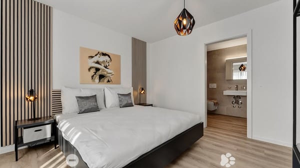 Moderne möblierte 2-Zimmer-Wohnung mit Service und Balkon in Biel 5