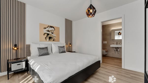 Moderne möblierte 2-Zimmer-Wohnung mit Service und Balkon in Biel 5