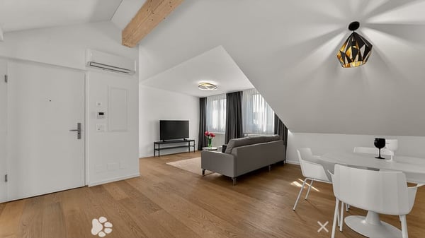 Eklusive möblierte 2.5-Zimmer Attika Wohnung mit Service und Terrasse in Biel 3