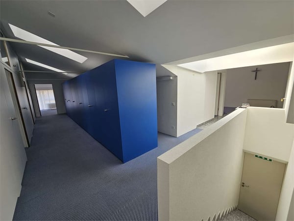 Lugano centro, ufficio ultimo piano 2.5 locali 6