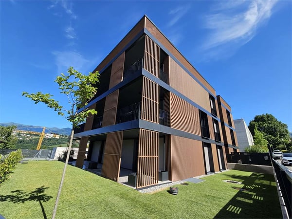 PREGASSONA-LUGANO, APPARTAMENTO 1.5 LOCALI CON GIARDINO 5