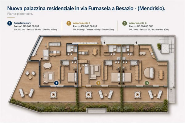 BESAZIO - ESCLUSIVA RESIDENZA DI SOLE 6 UNITÀ ABITATIVE 4