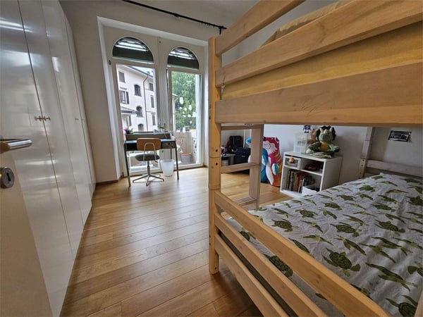 Lugano zona cattedrale, duplex 8.5 locali in villa d'epoca 11