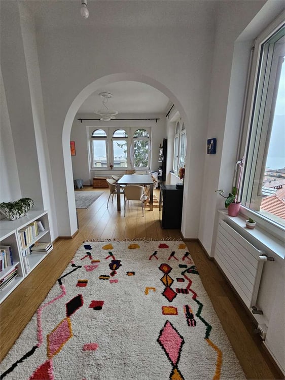 Lugano zona cattedrale, duplex 8.5 locali in villa d'epoca 10