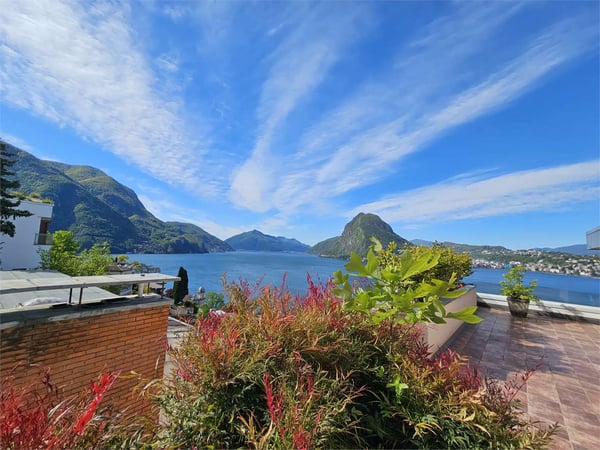 Castagnola, monolocale con terrazzo vista lago 13